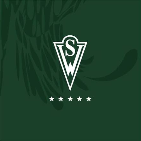 Escudo de Santiago Wanderers de Valparaíso, club de Tomás Cuadra